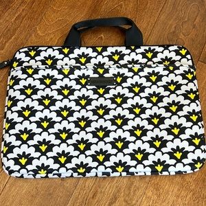 Vera Bradley Neoprene Padded Laptop Case, Fanfare Pattern, Like New